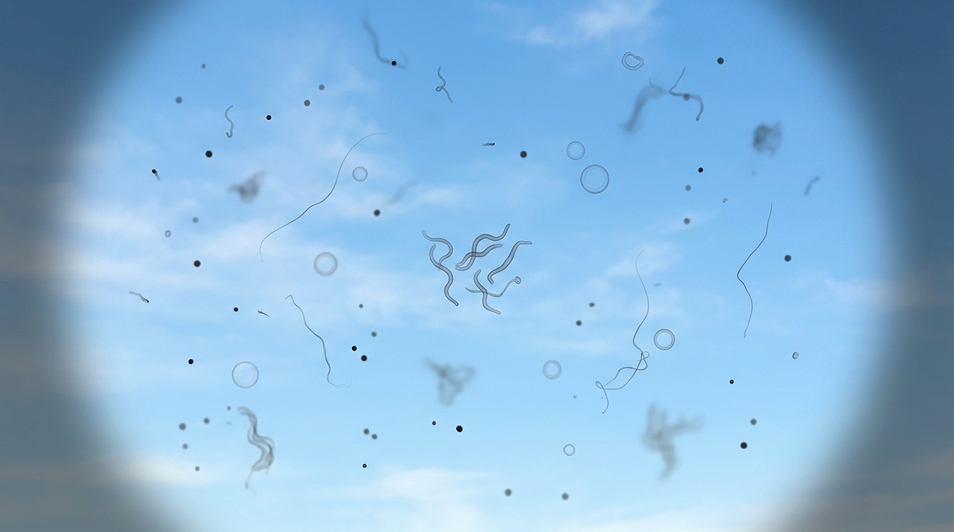 manchas flutuantes na visão