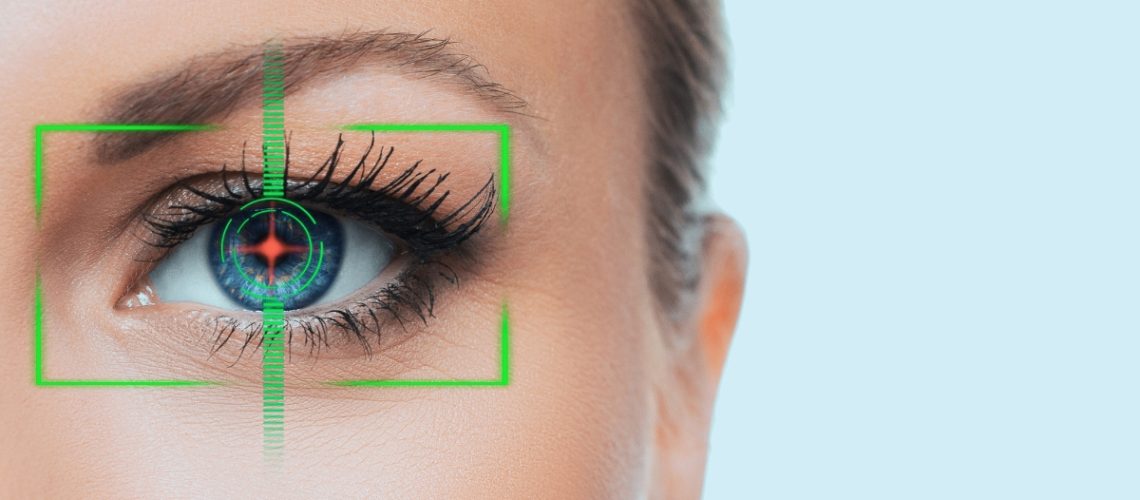 olho com laser (cirurgia refrativa)